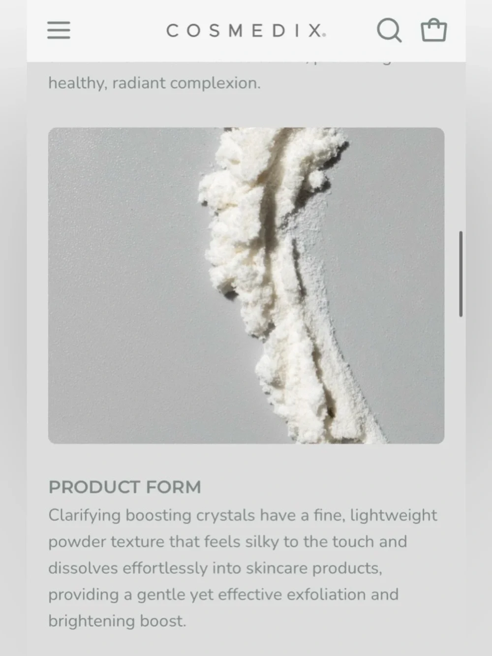Cosmedix B Complex Vitamin B Boosting Powder